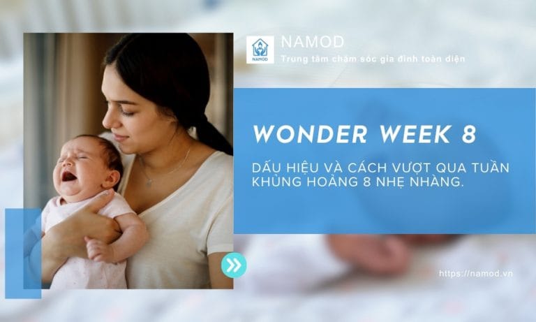 tuần Wonder Week 8 là gì và biểu hiện