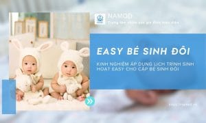 Luyện EASY cho bé sinh đôi
