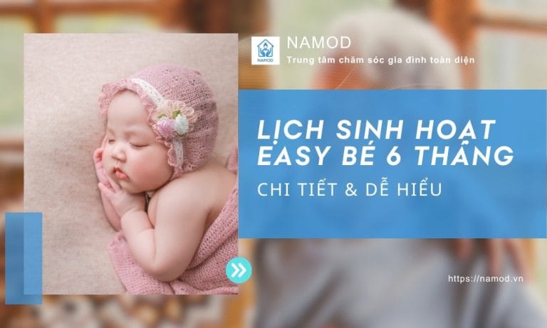 Lịch sinh hoạt bé 7 tháng tuổi: Ăn 2 bữa & Ngủ 2 giấc khoa học