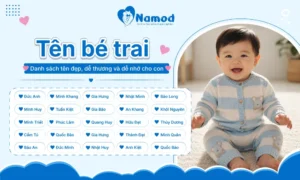 1001+ tên bé trai hay, ý nghĩa, dễ gọi và may mắn