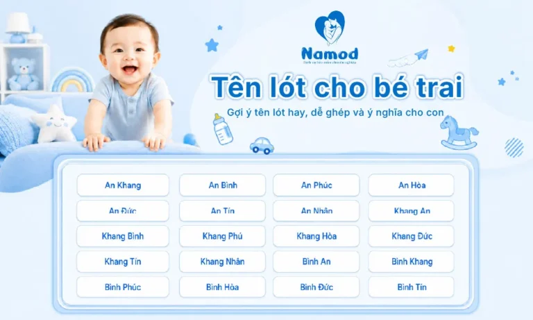 359+ tên lót bé trai hay, ý nghĩa, dễ gọi và may mắn