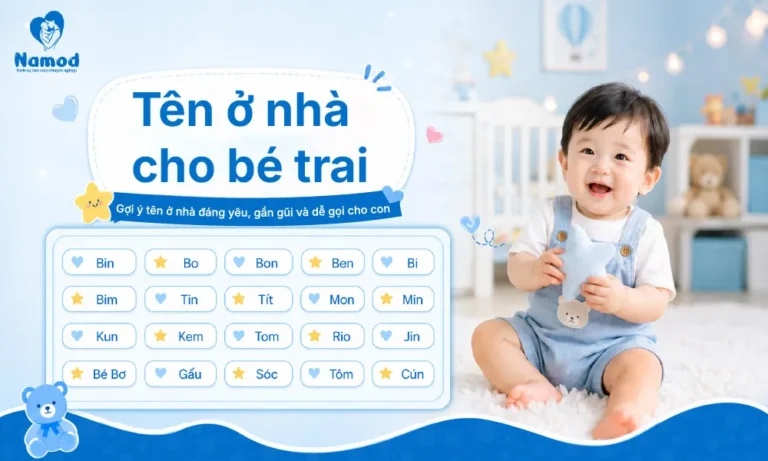 500+ tên ở nhà cho bé trai hay, dễ thương và ý nghĩa
