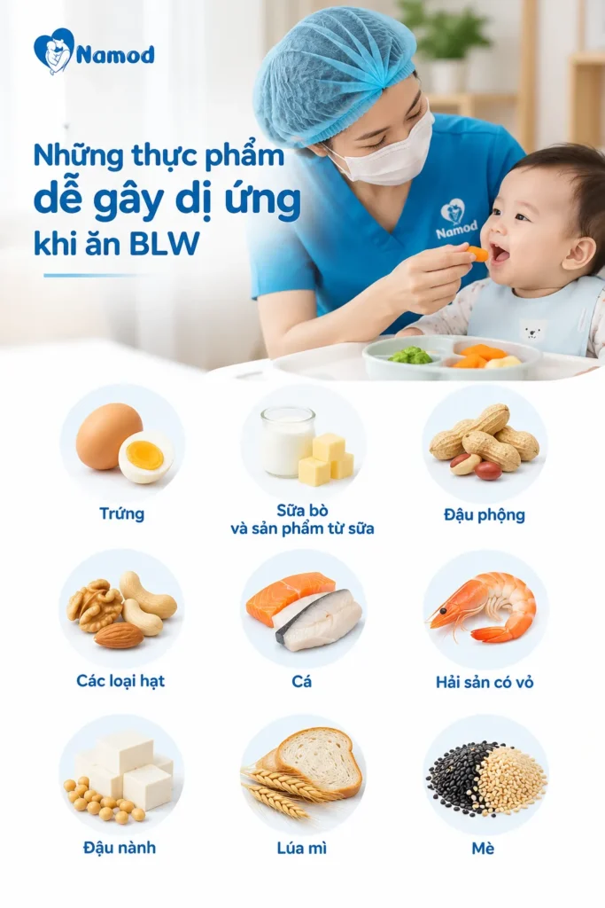 Thực phẩm dễ gây dị ứng