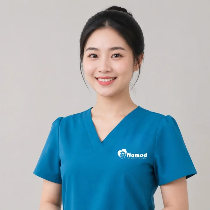 Nhân viên NAMOD trong đồng phục thương hiệu